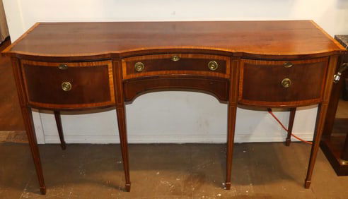 ENGLISH HEPPLEWHITE INLAID SIDEBOARD