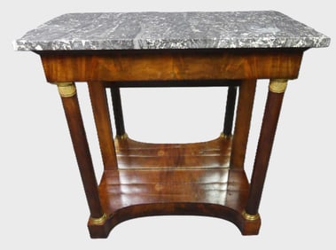 EMPIRE MAHOGANY PIER TABLE