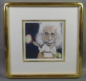 D. GATES PRINT OF EINSTEIN
