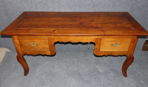 ANTIQUE FRENCH FLAT TOP DESK