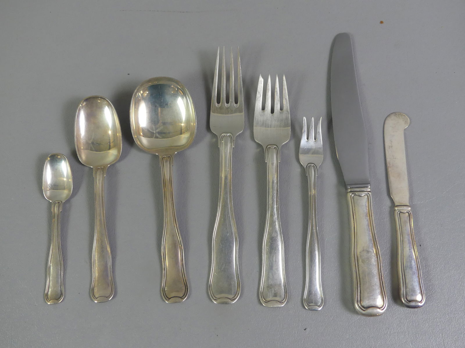 GEORG JENSEN STERLING FLATWARE SET - 2