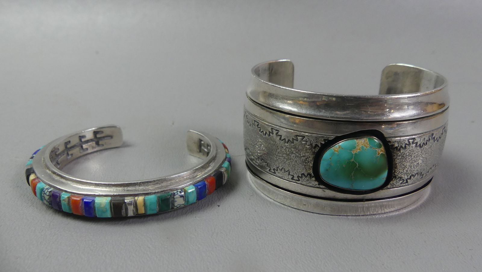 2 NAVAJO BRACELETS - B. NIGHTHORSE (1 of 2)