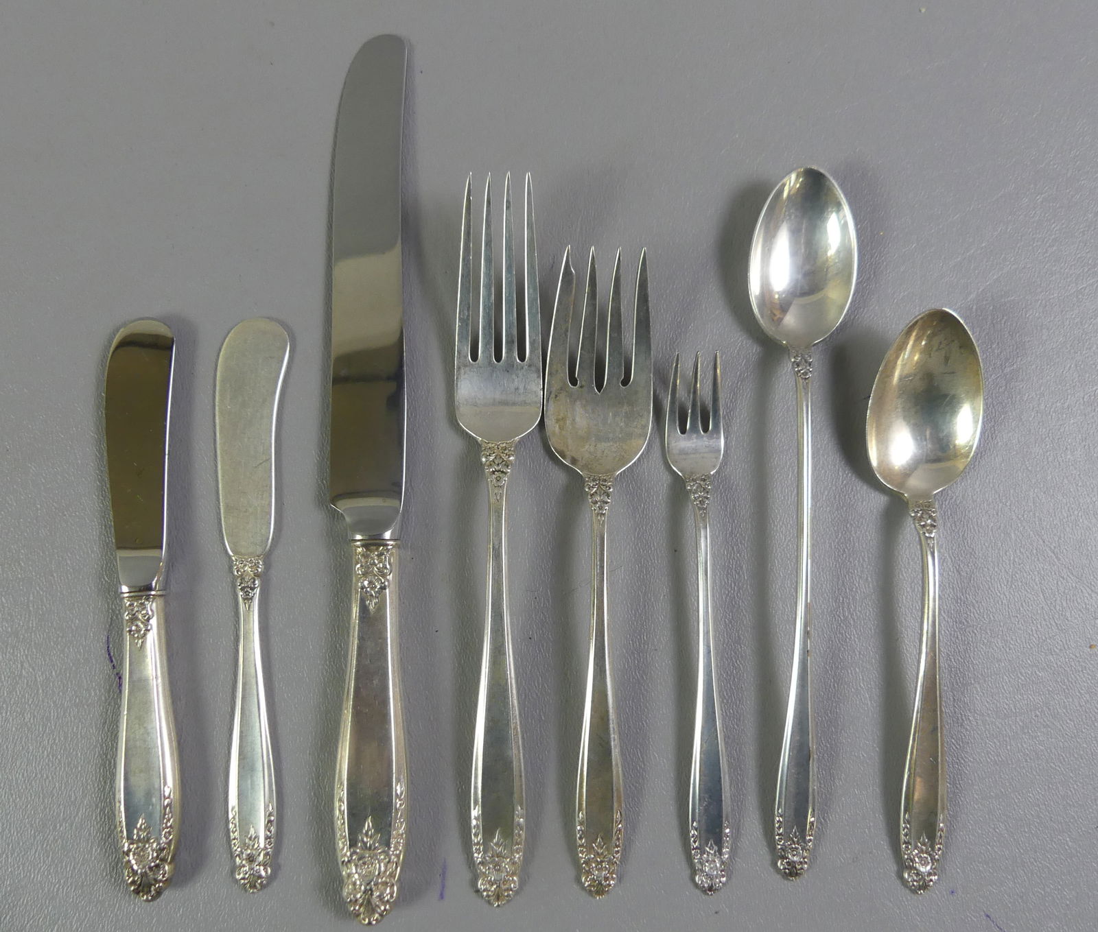 INTERNATIONAL PRELUDE STERLING FLATWARE SET - 2