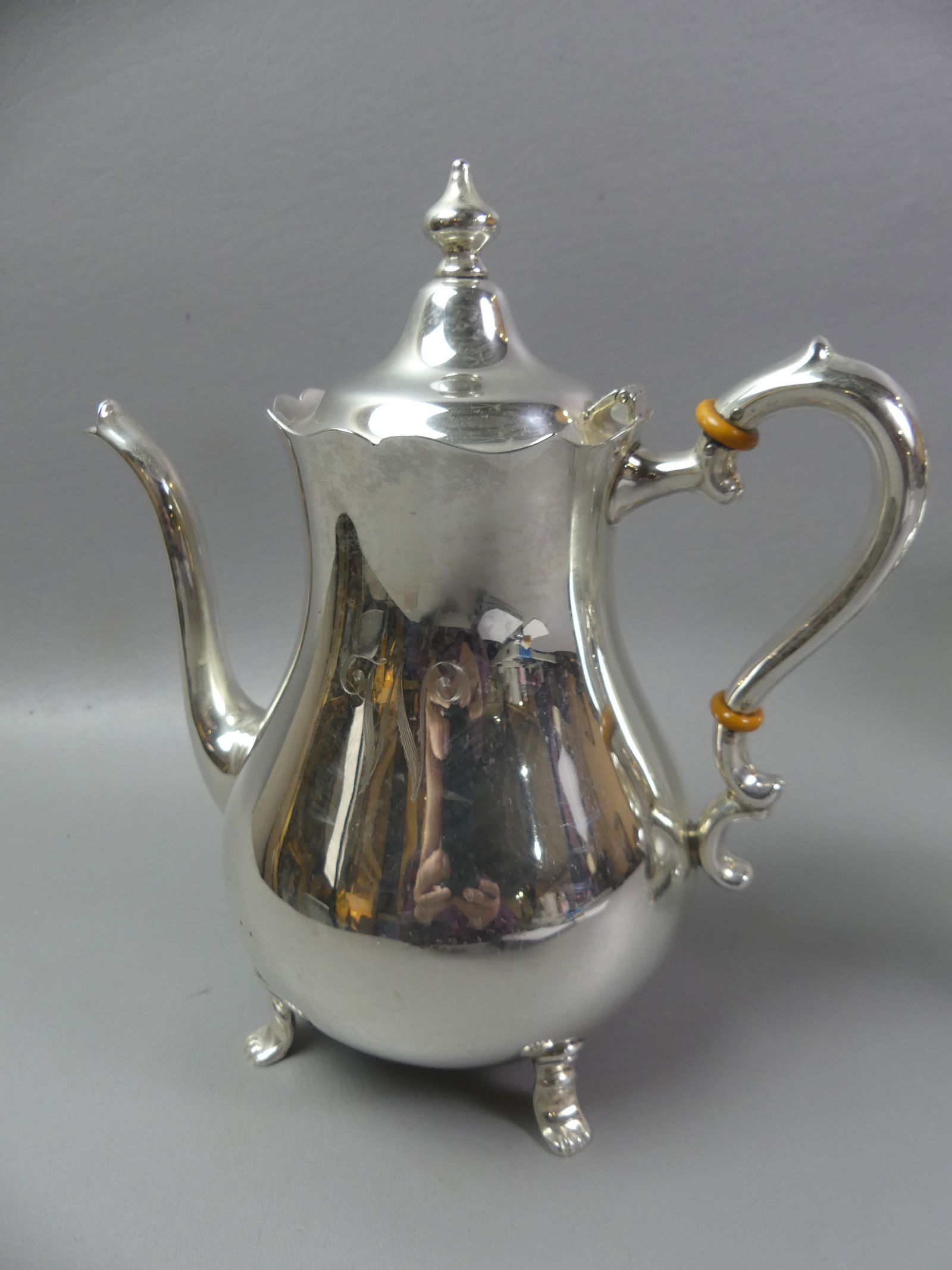 PREISNER STERLING 4 PC TEA SET - 2