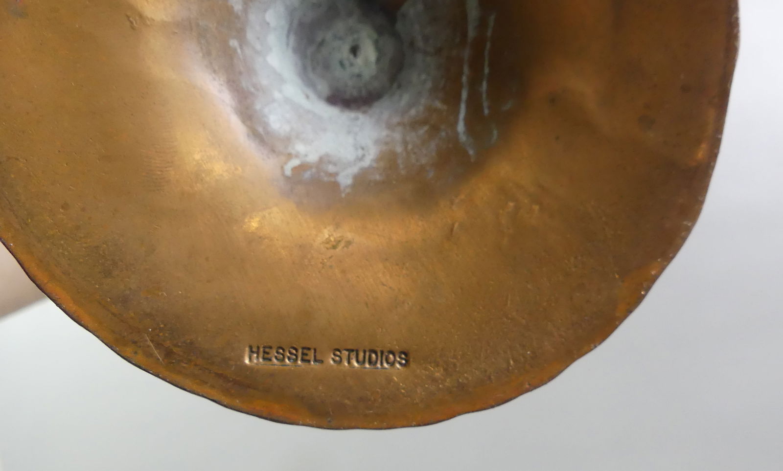 HESSEL STUDIOS A&C TALL CANDLESTICK - 3