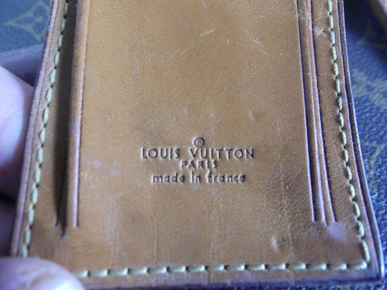 LOUIS VUITTON MONOGRAM SUITCASE - 5