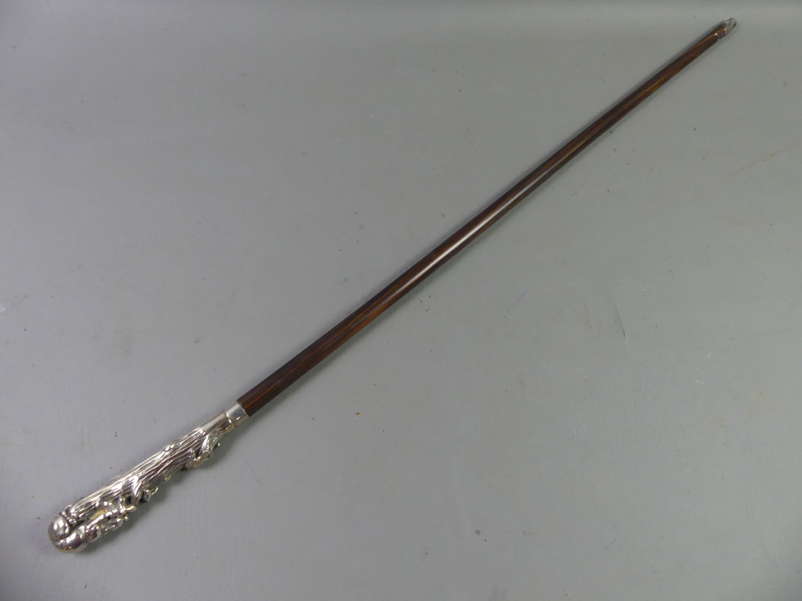 SILVER CANE - DOG CHASING BIRD - 2