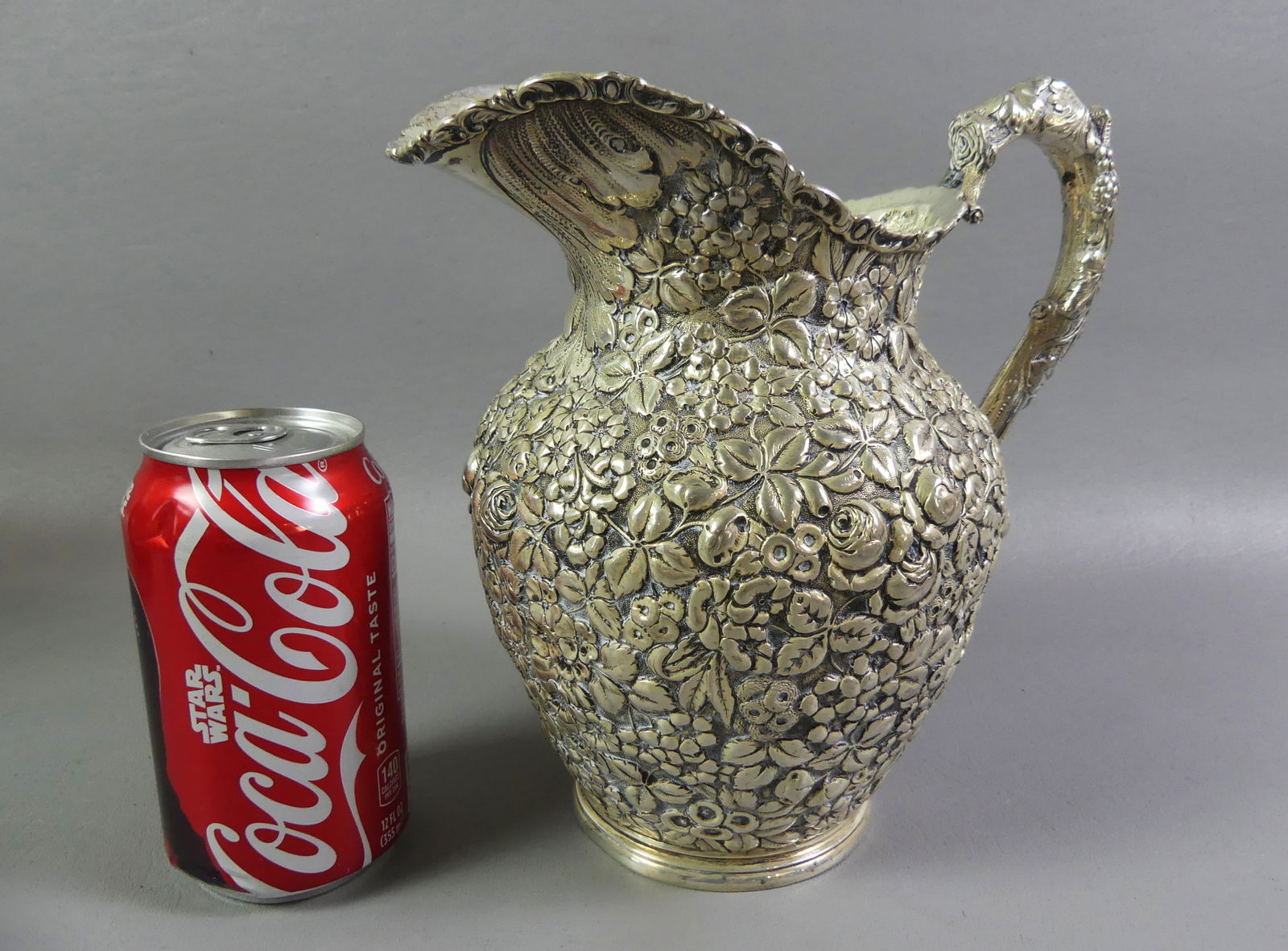 REPOUSSE STERLING PITCHER BY BALTIMORE - 2