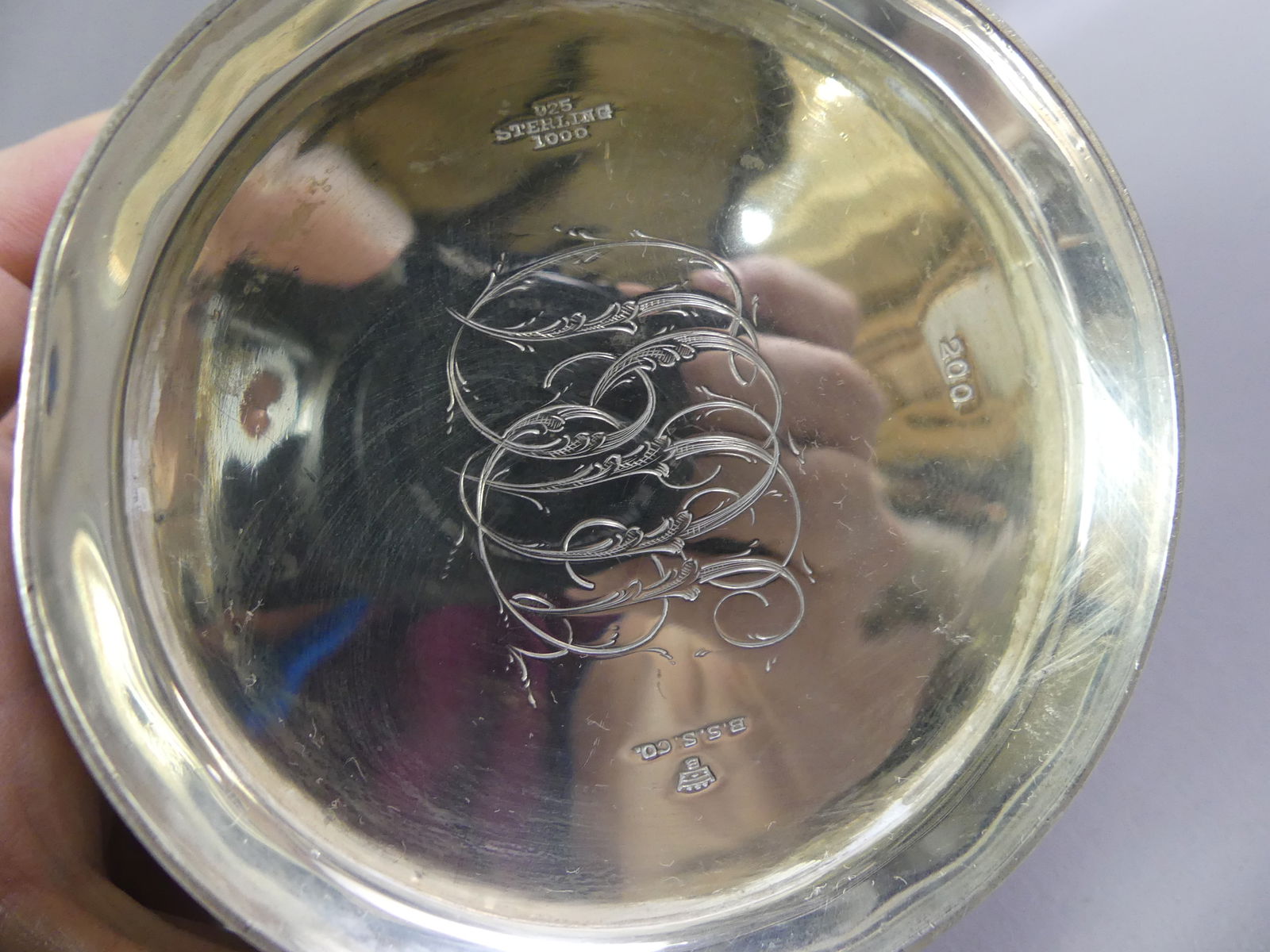 REPOUSSE STERLING PITCHER BY BALTIMORE - 3