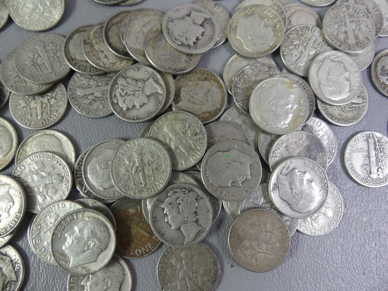 220 SILVER US DIMES - 2