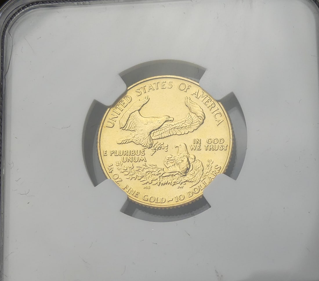 1990 GOLD EAGLE $10 COIN - 2