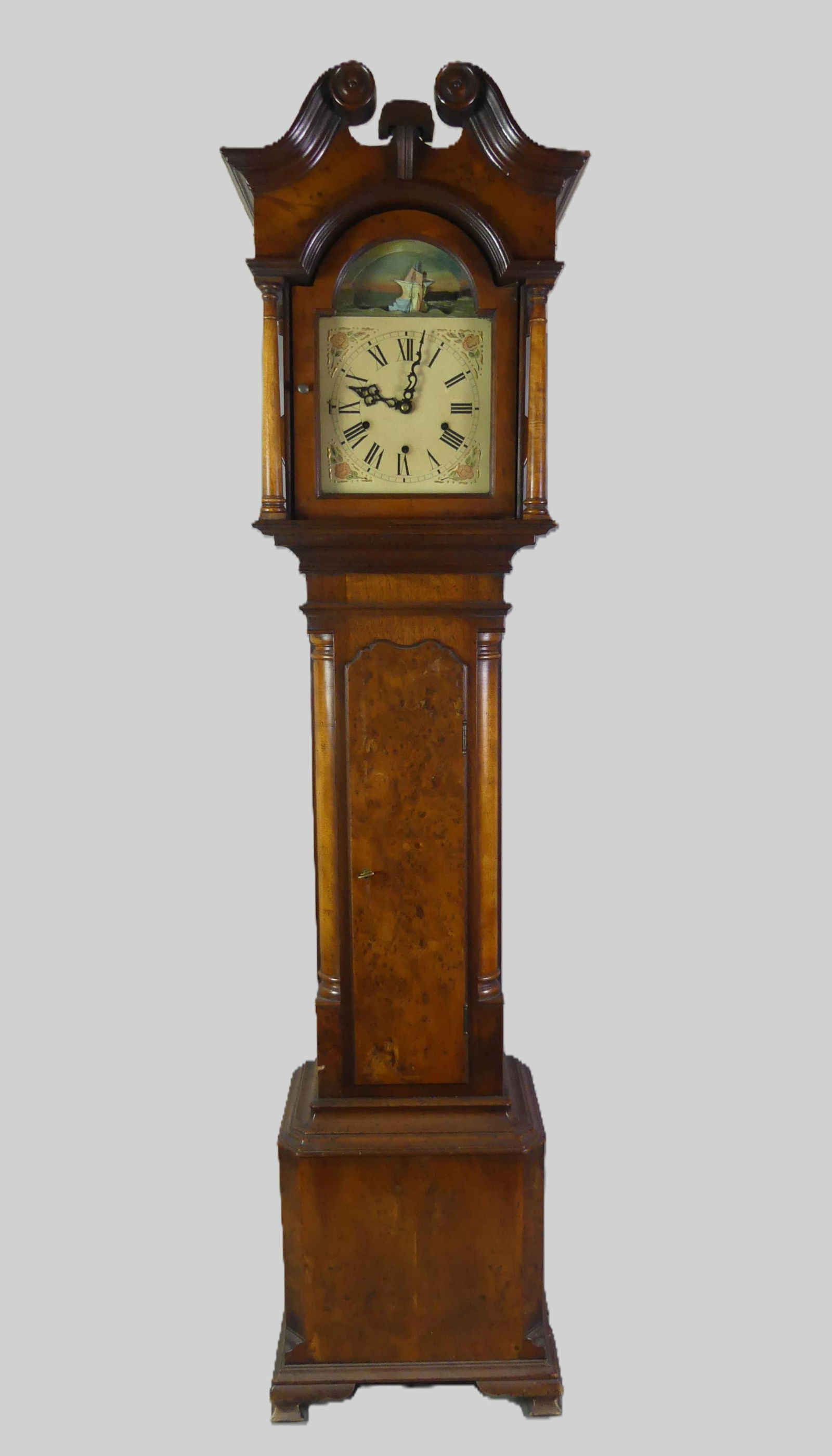 GRANDMOTHER CLOCK - ROCKING SHIP (1 of 3)