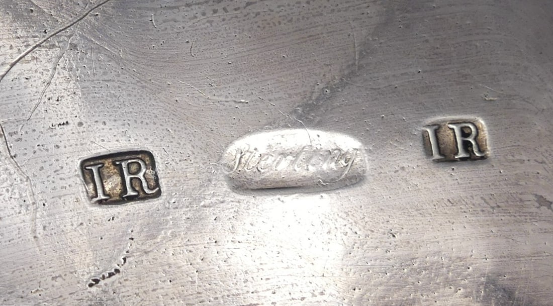 2 SILVER SALVERS - 1 BY J. RICHARDSON, PHILA - 2