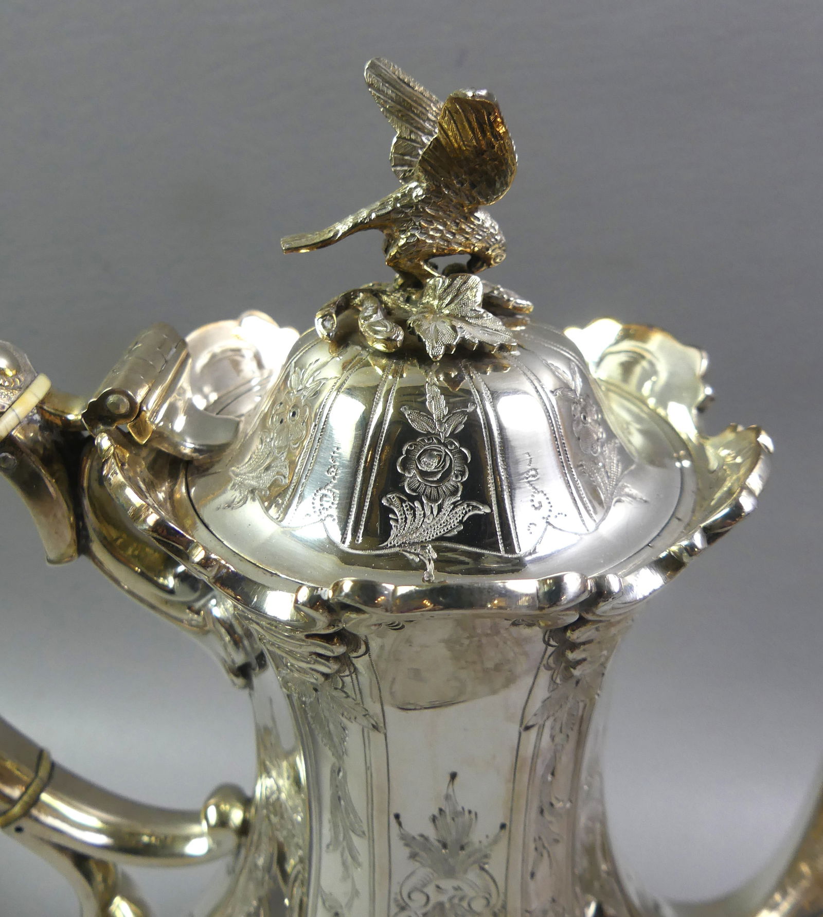 MARTIN HALL SILVERPLATED TEA SET - 3