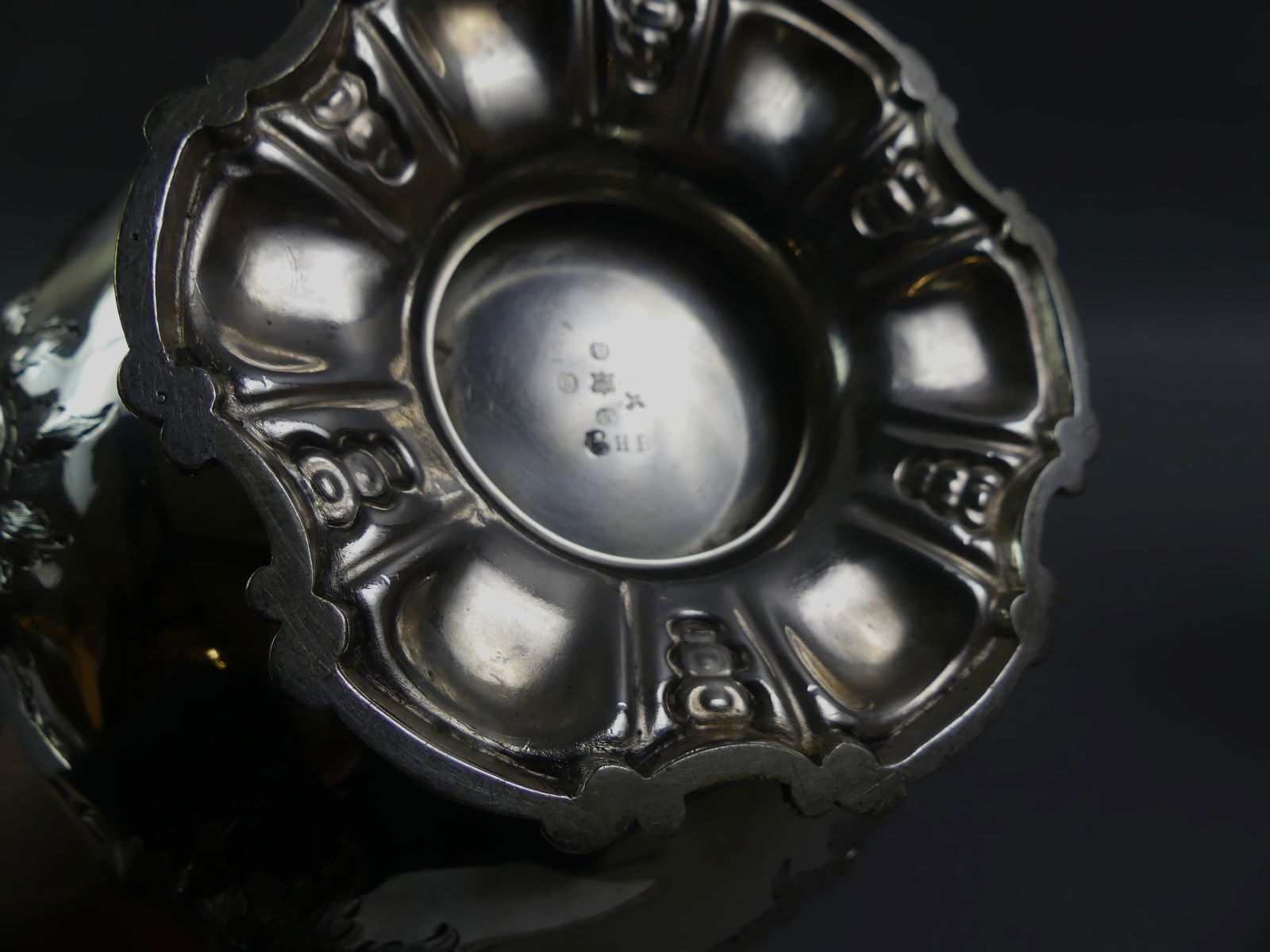 MARTIN HALL SILVERPLATED TEA SET - 4