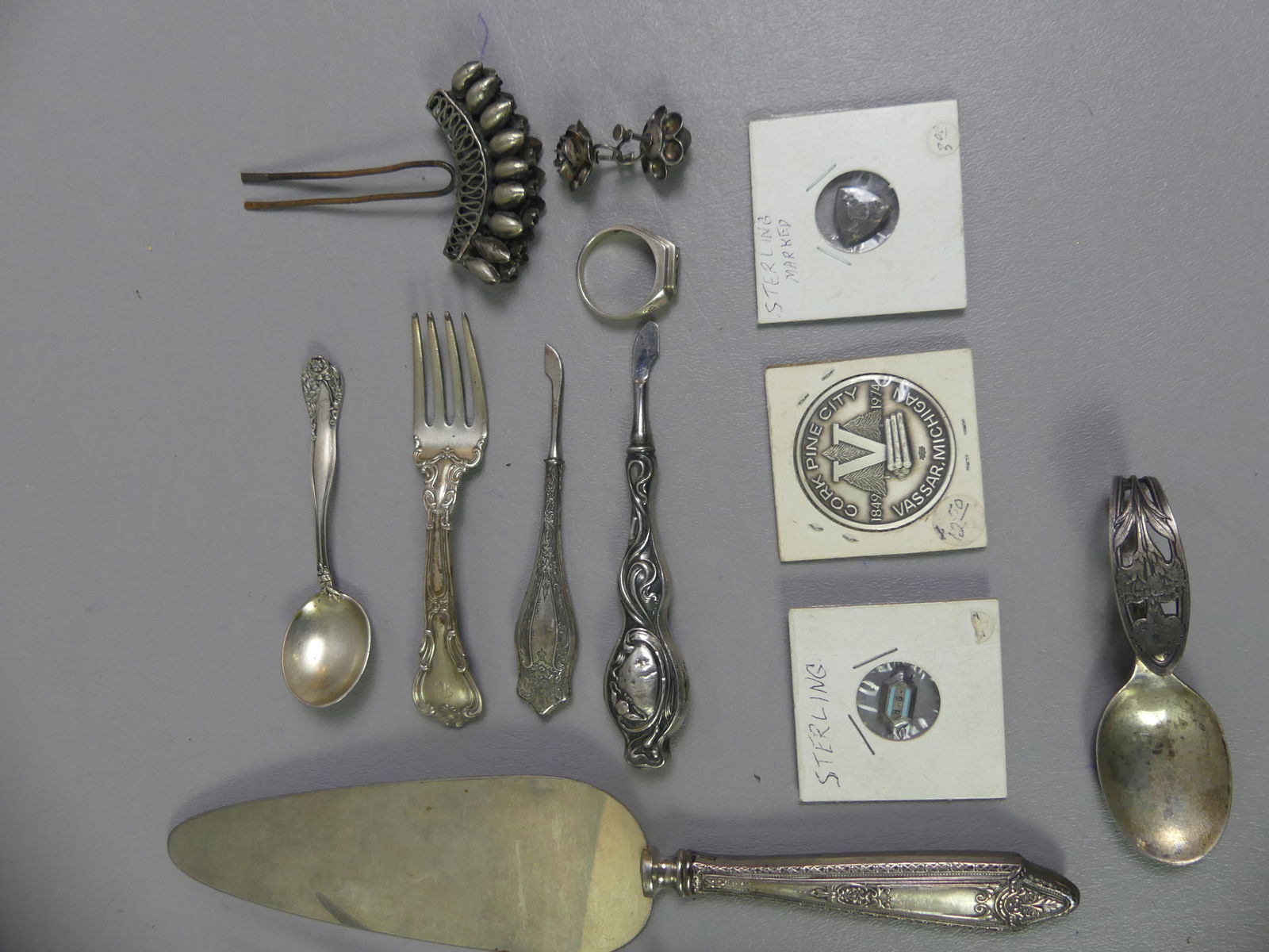 MISCELLANEOUS SILVER LOT - 2