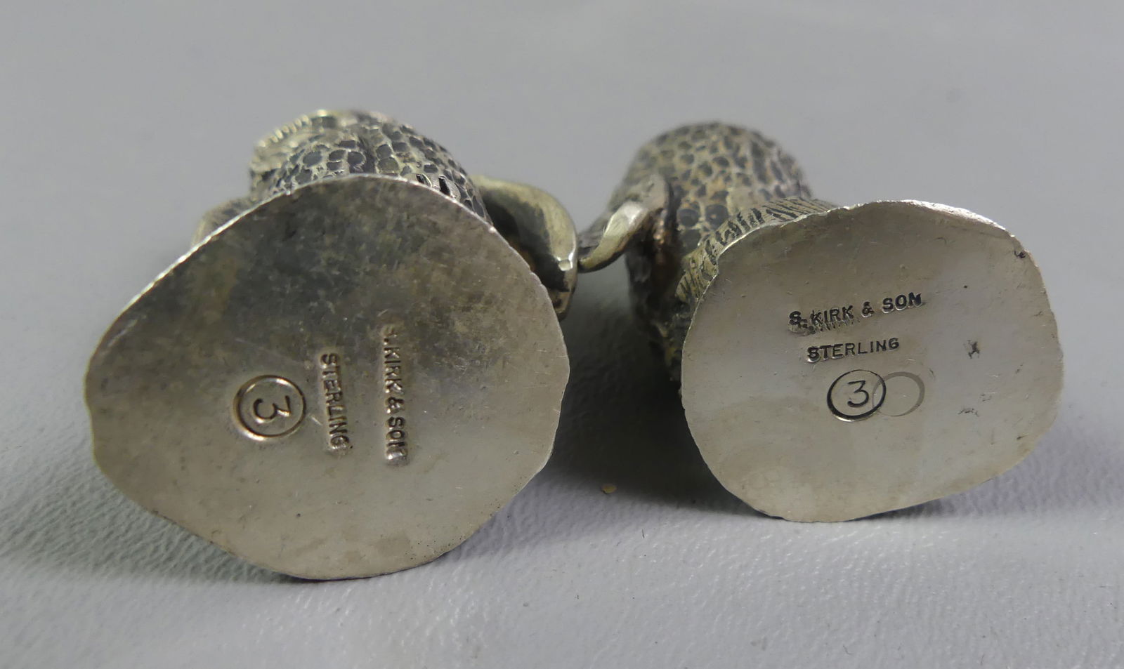 2 KIRK MINI OWL FIGURINES - 2