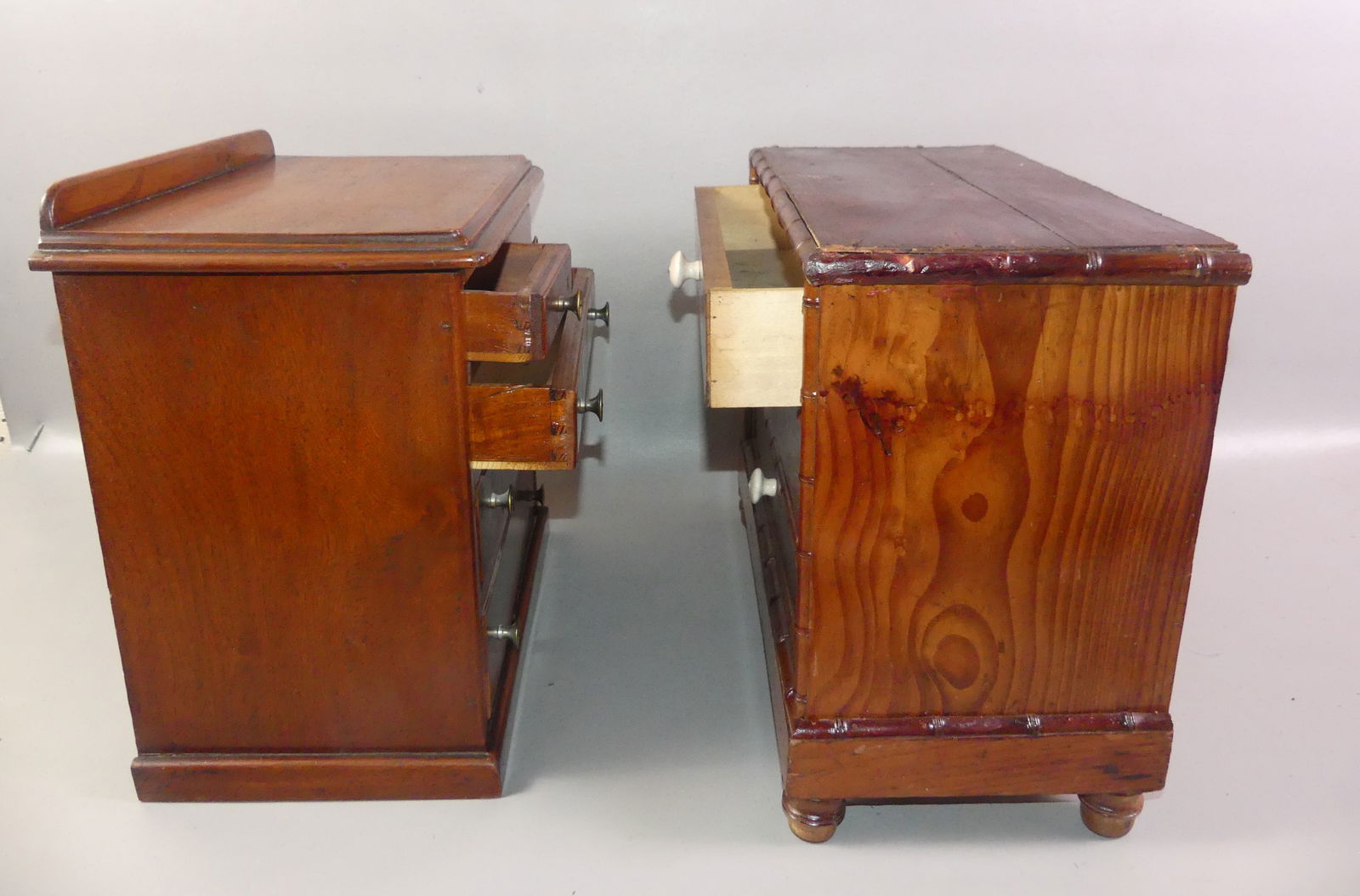 2 MINIATURE CHESTS - 2