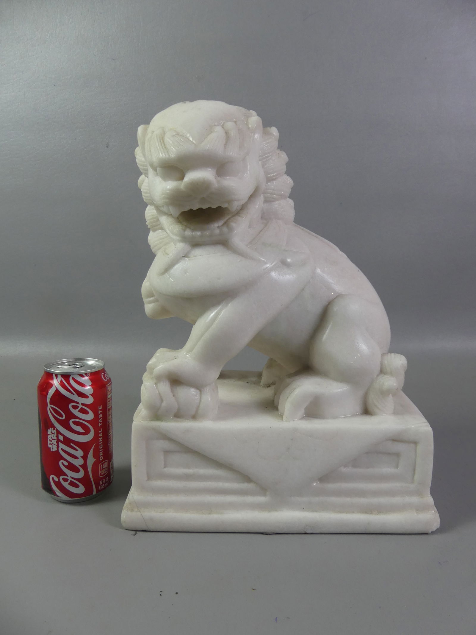CHINESE MARBLE FOO LION