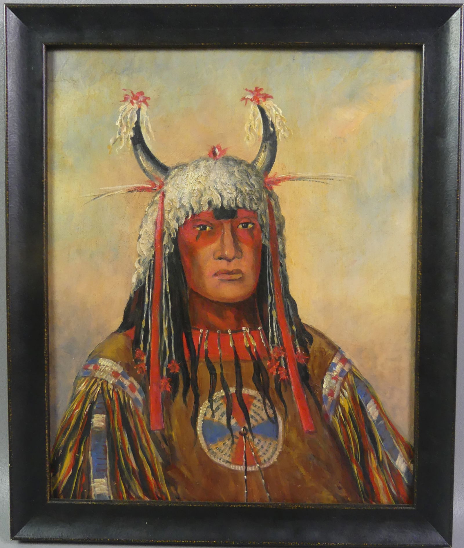 JOSH FENTRESS - PORTRAIT OF INDIAN CHIEF (1 of 2)