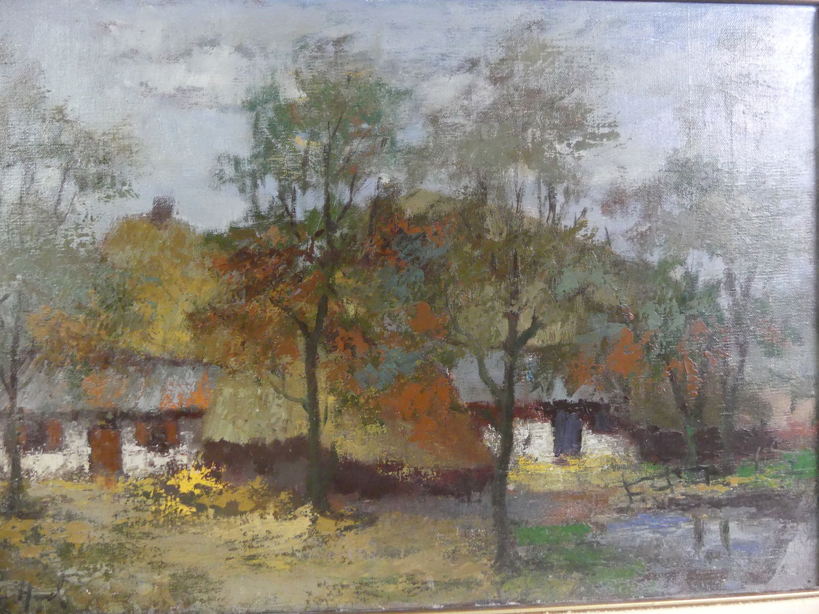 IMPRESSIONIST LANDSCAPE PAINTING - SIGNED - 2