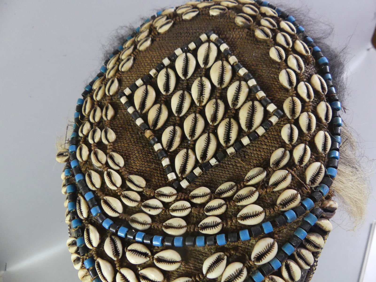 MIXED MATERIAL AFRICAN MASK - 3