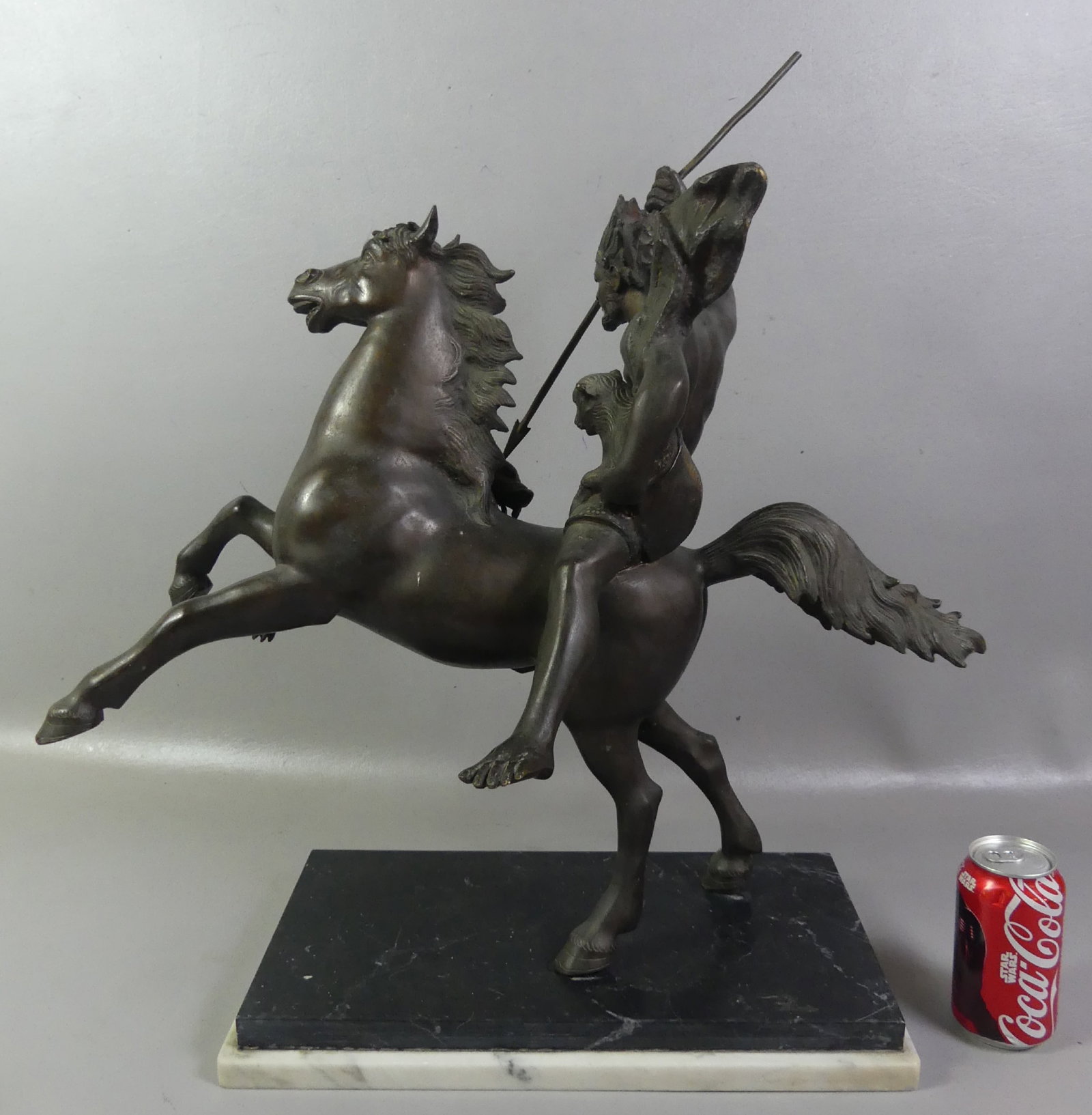KNIGHT ON HORSE BRONZE - CAMPAIOLA (1 of 4)