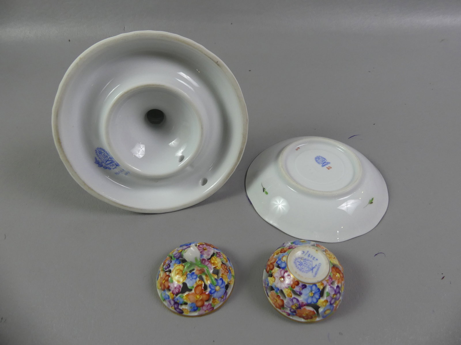 3 HEREND PORCELAIN ITEMS - 2