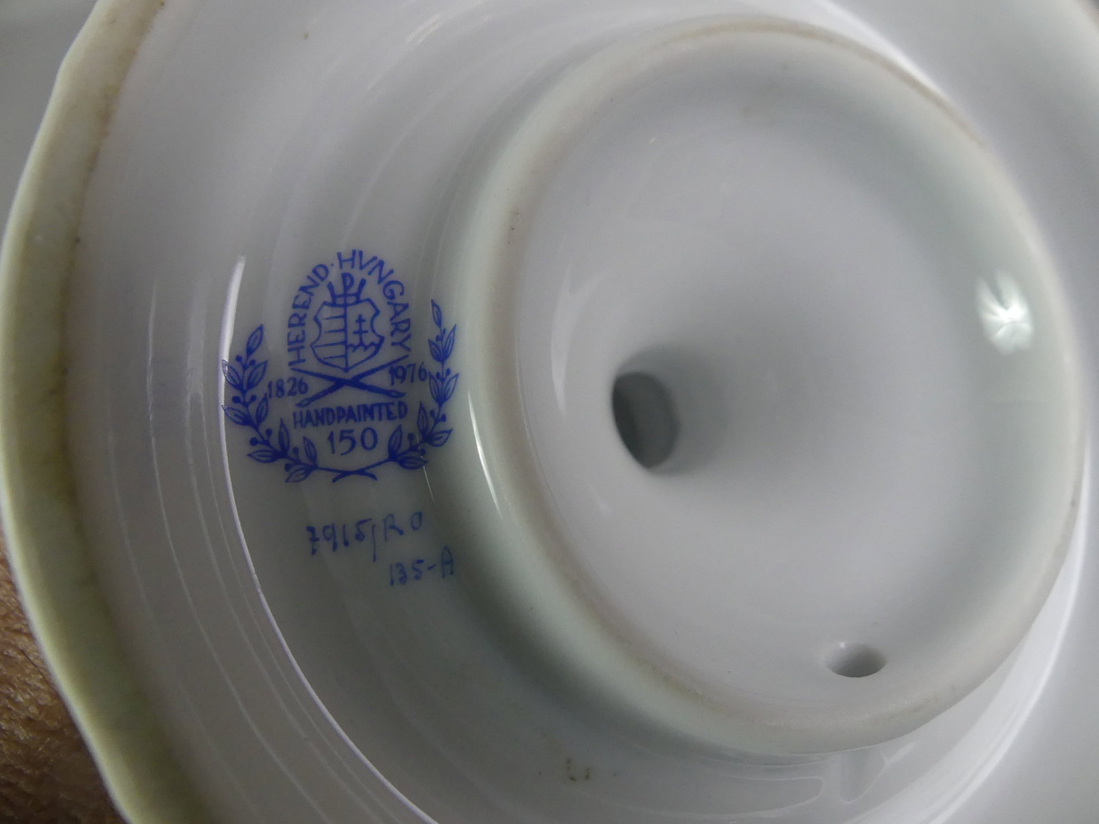 3 HEREND PORCELAIN ITEMS - 3