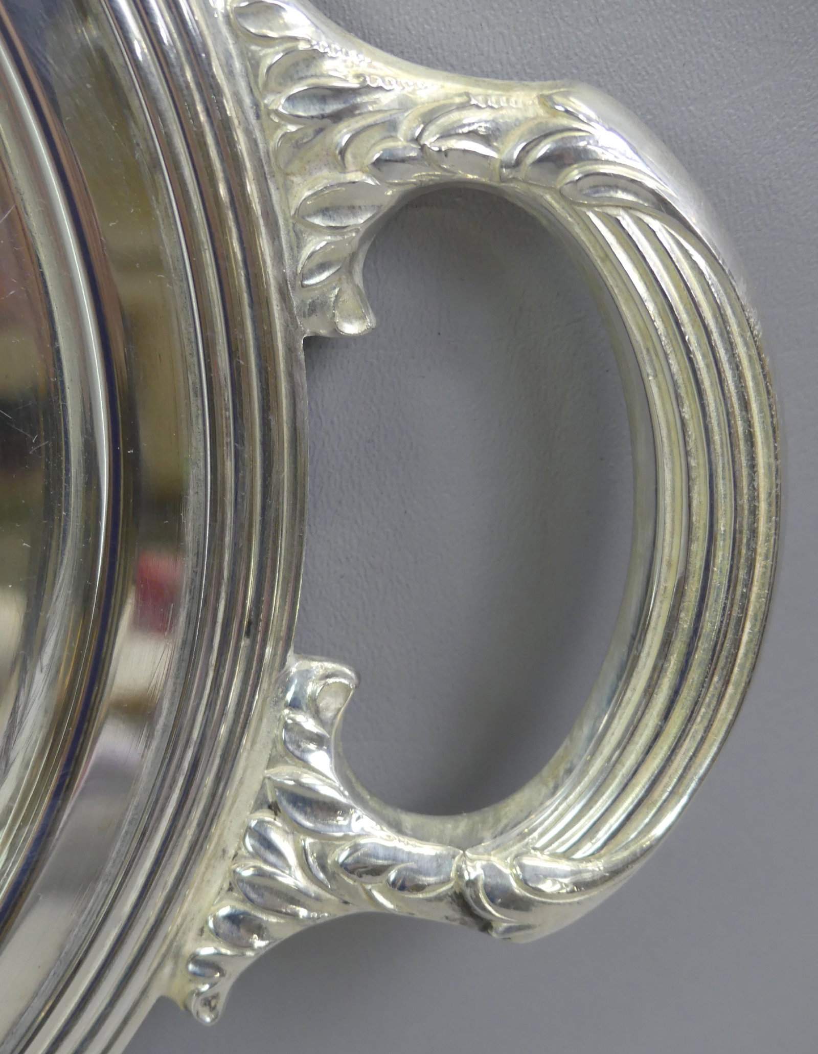 GEBRUDER HEPP 3 FT. SILVER PLATED TRAY - 2