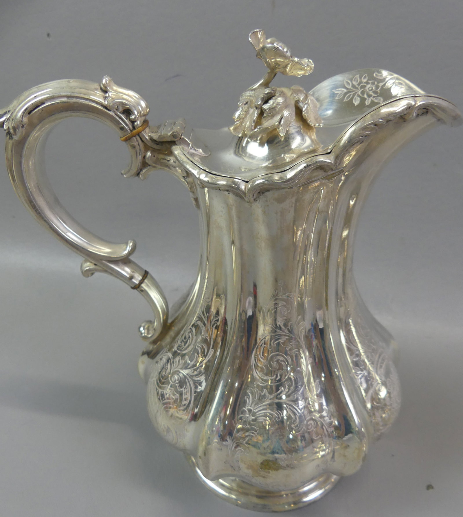 5 PCS. SILVER PLATED TABLE ITEMS - 2