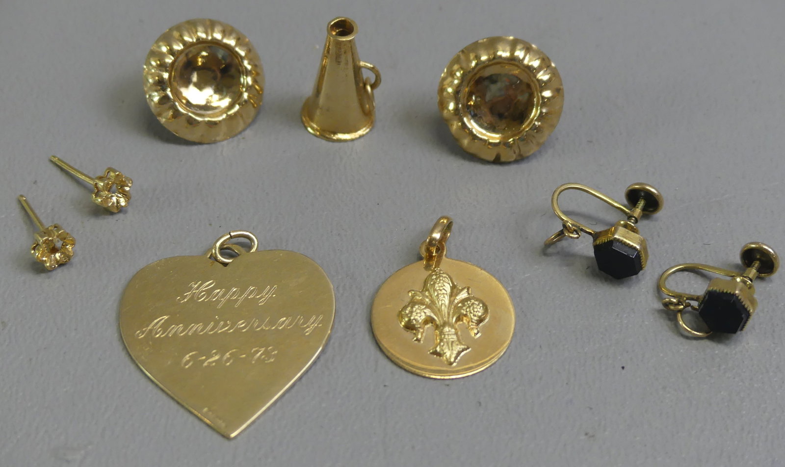 LOT 14K-18K GOLD JEWELRY (1 of 1)