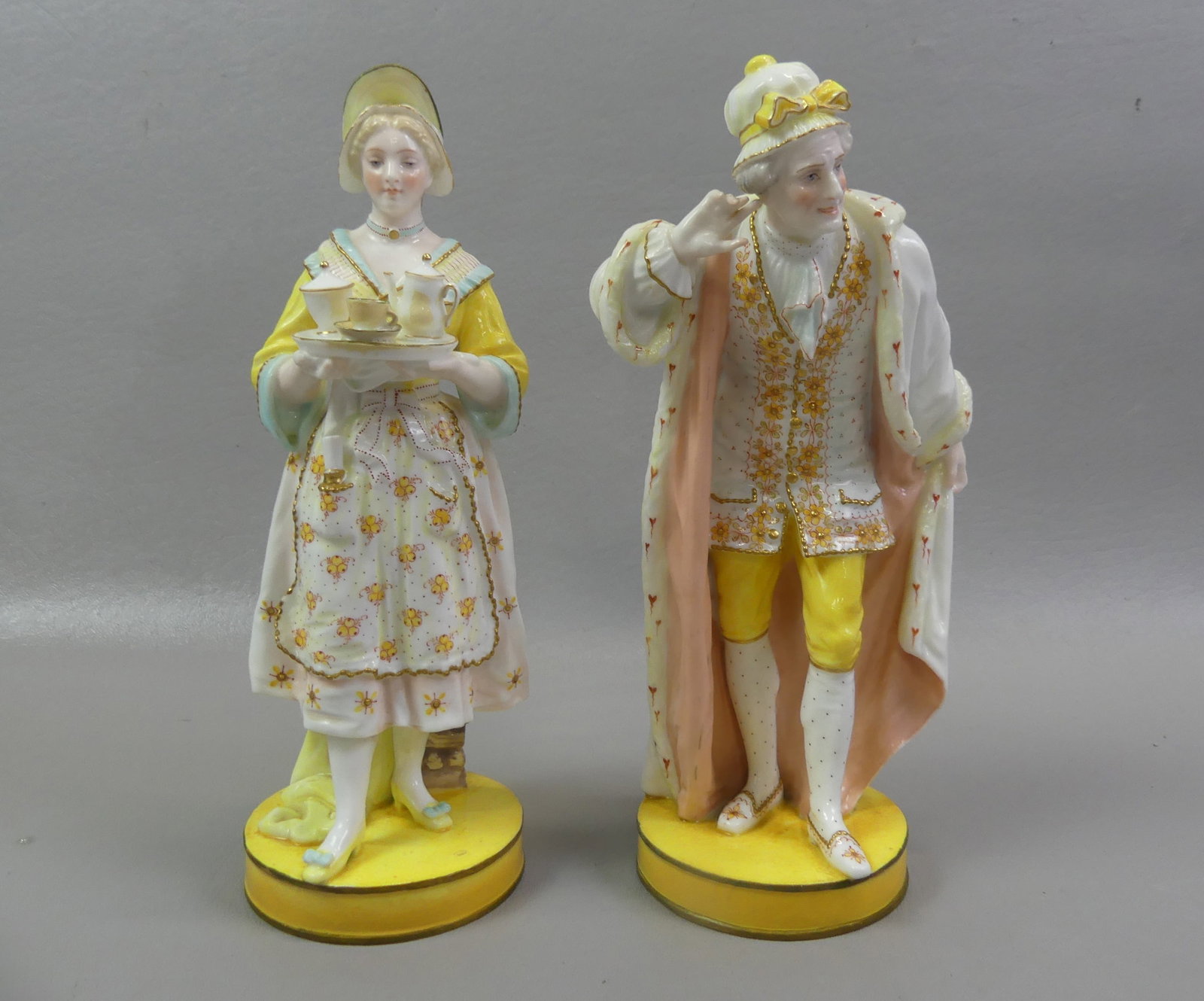 PAIR VION & BAURY FRENCH FIGURINES (1 of 4)