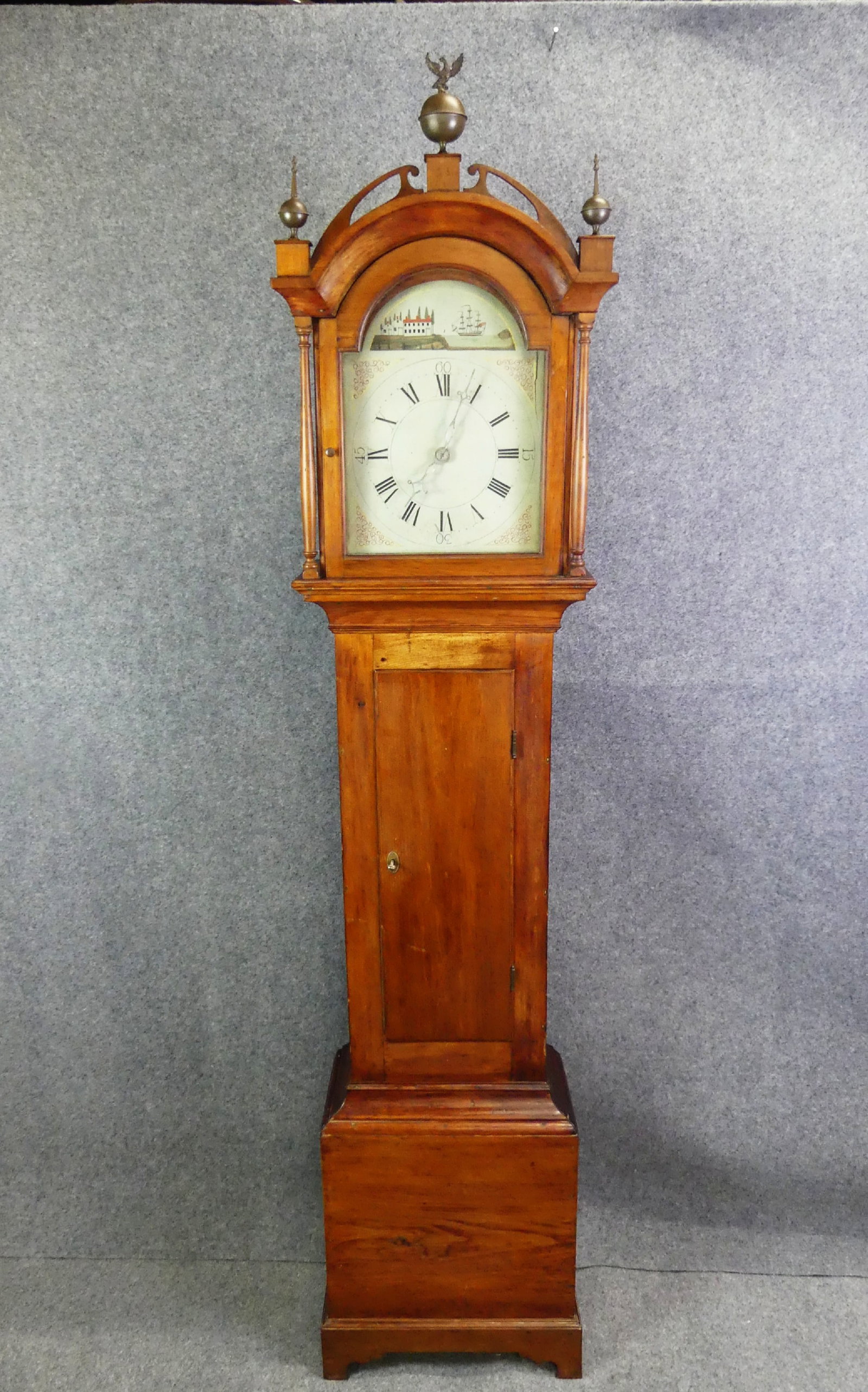 PERIOD AMERICAN TALL CLOCK (1 of 5)