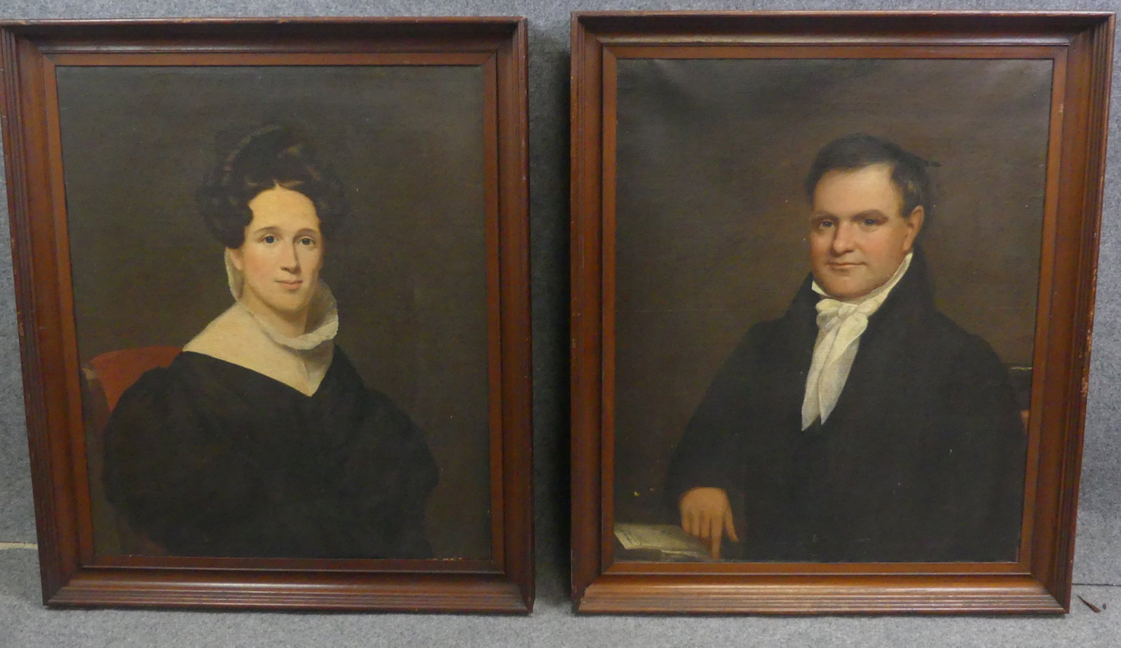 PR. ANTIQUE PORTRAITS - AMERICAN SCHOOL (1 of 4)
