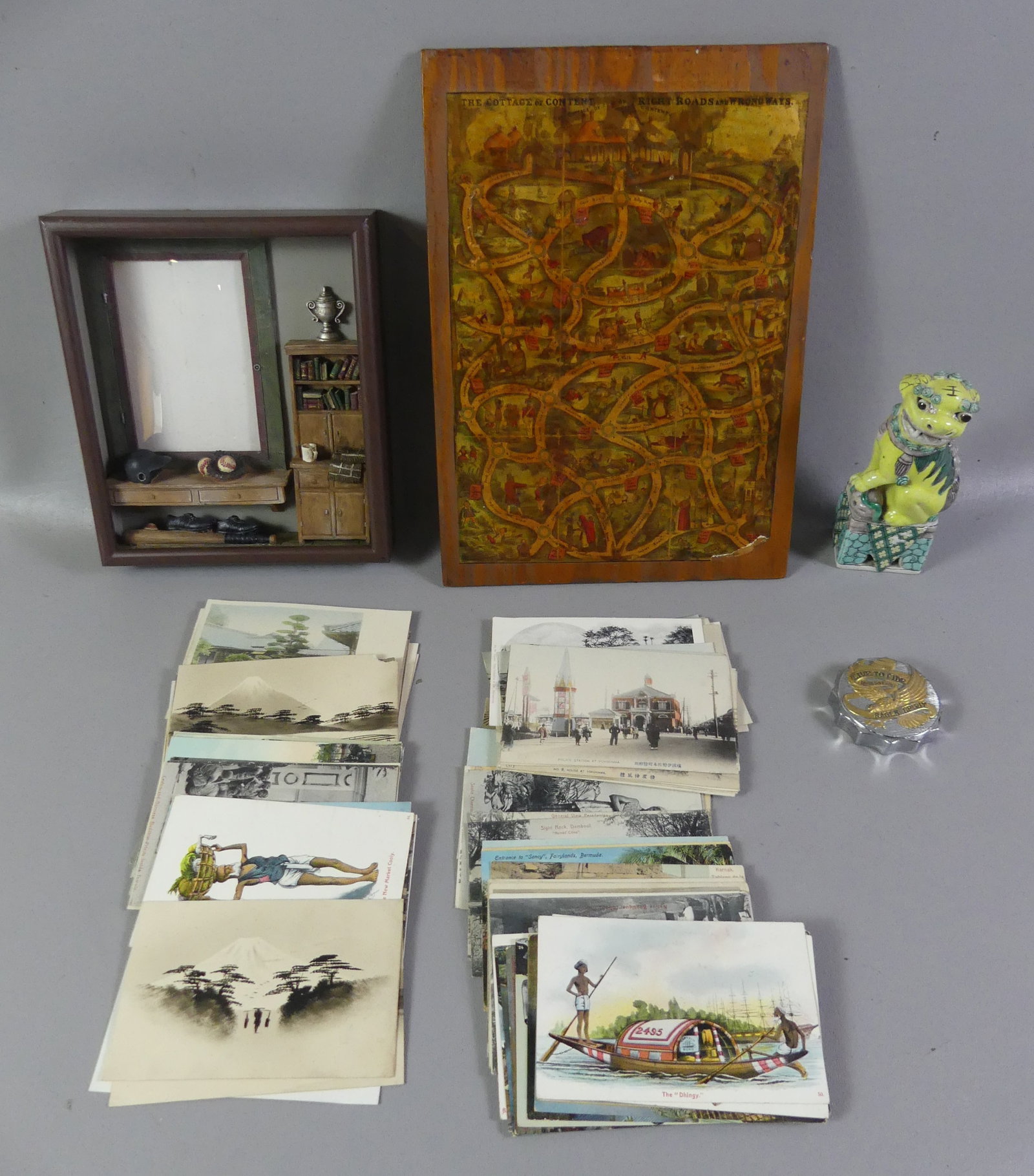 RARE BOARD GAME, POSTCARDS, ETC. (1 of 6)