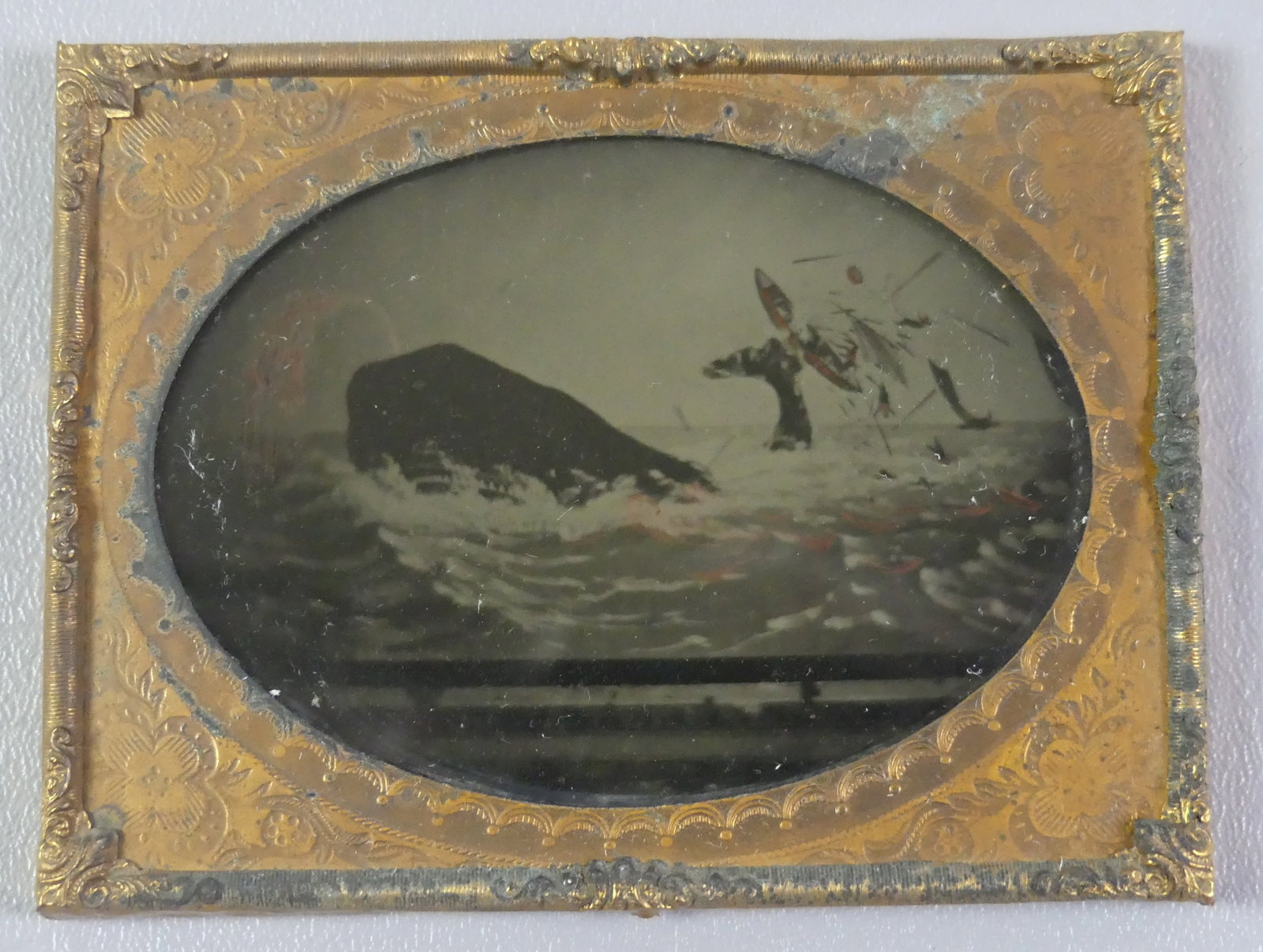 RARE DAG PHOTO OF WHALE ATTACK (1 of 5)