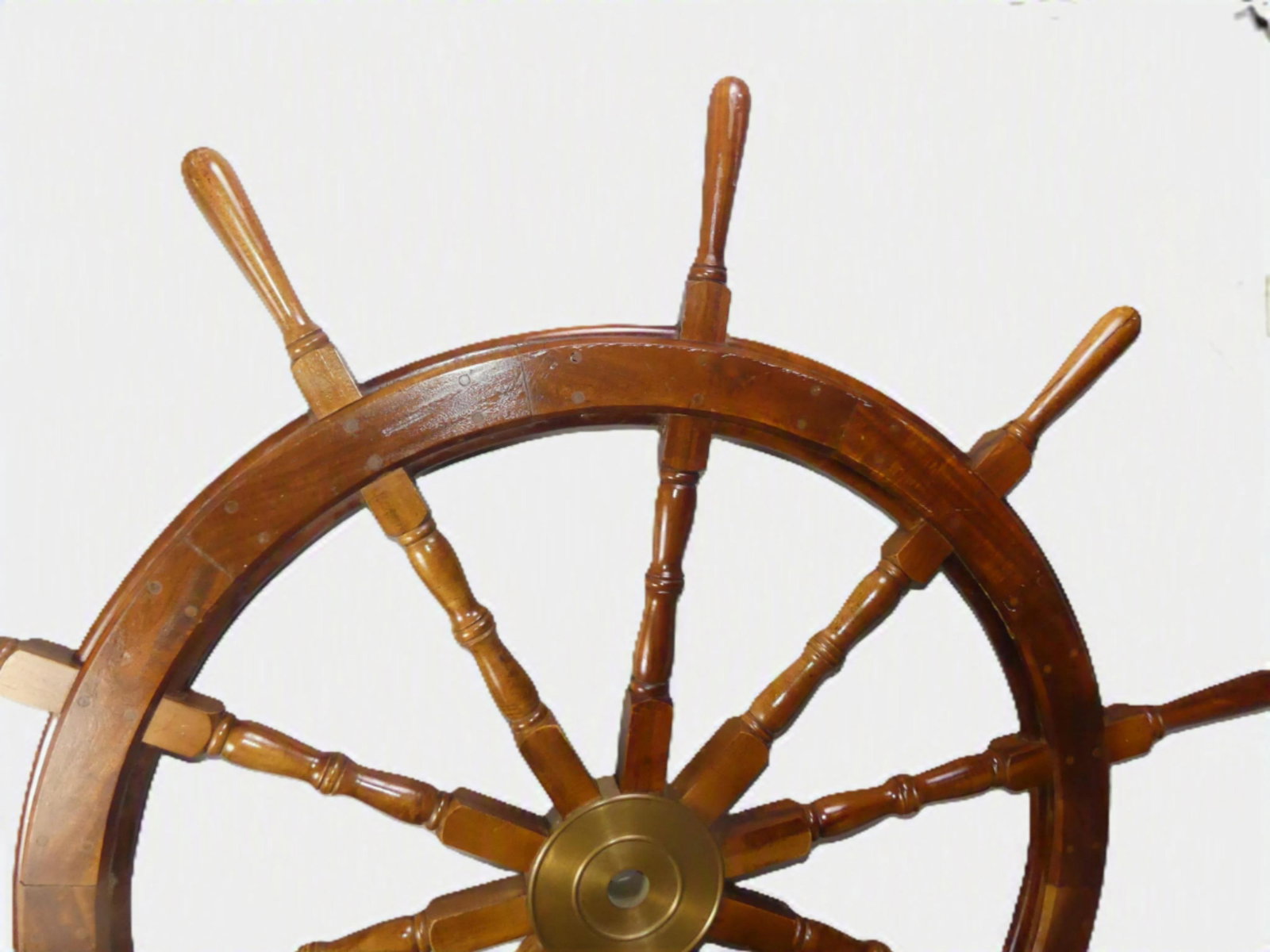 5 FT SHIP'S WHEEL - 2