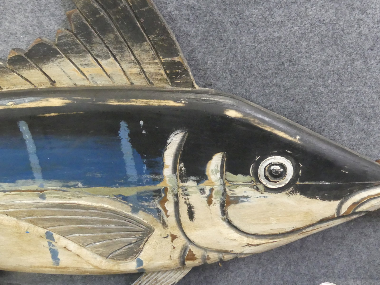 7 FT. PAINTED SWORDFISH PLAQUE - 2