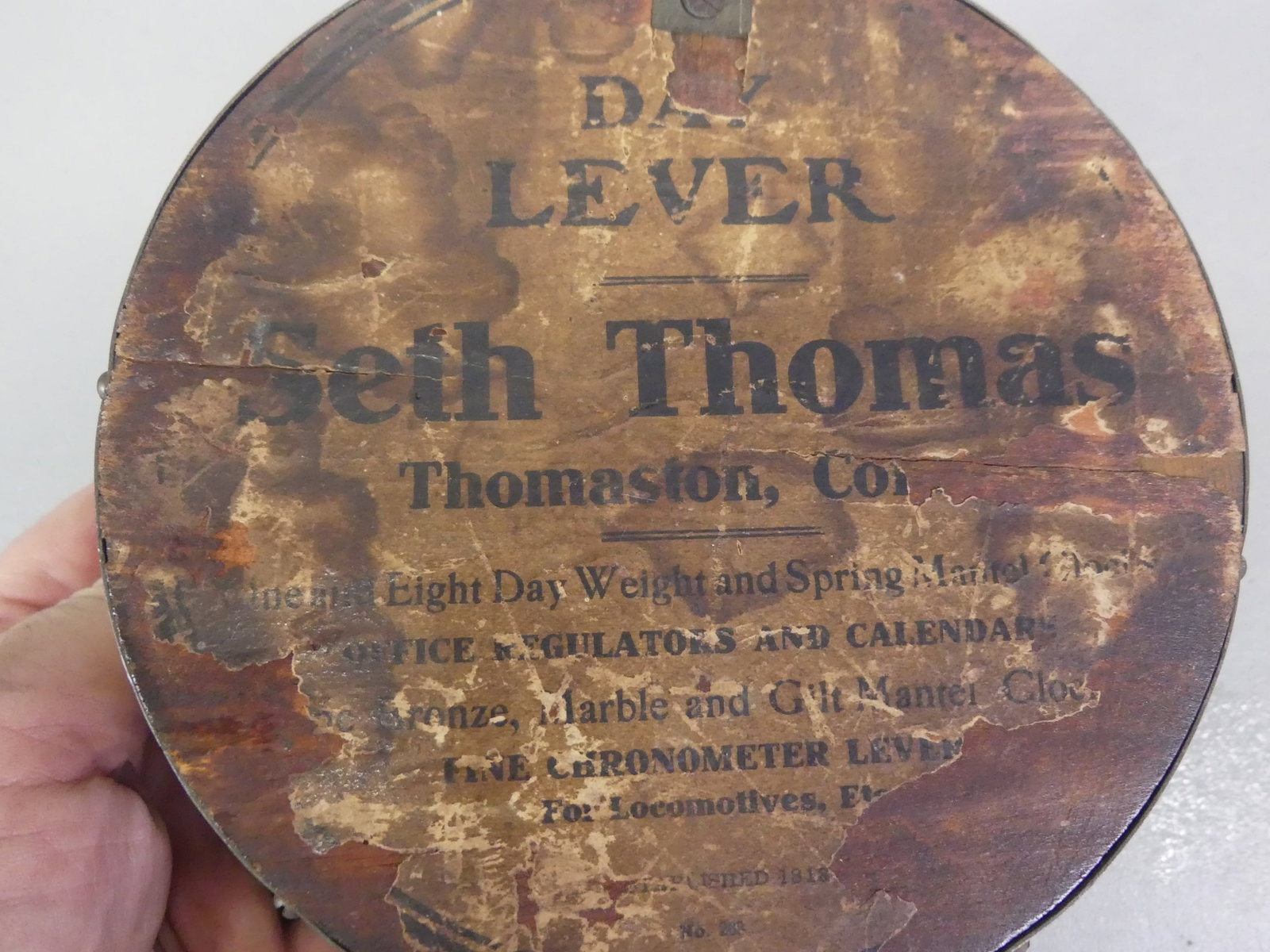 SETH THOMAS SHIP'S WALL CLOCK - 2