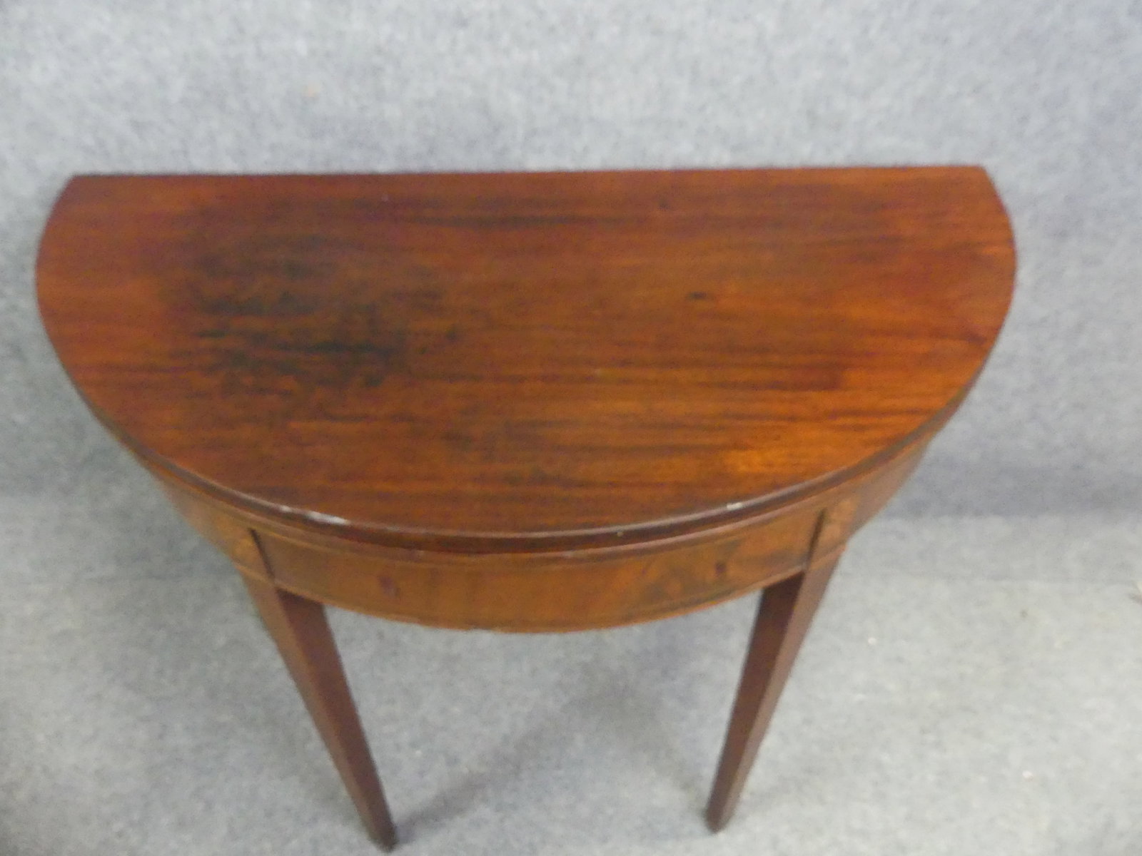 PERIOD HEPPLEWHITE CARD TABLE - 3