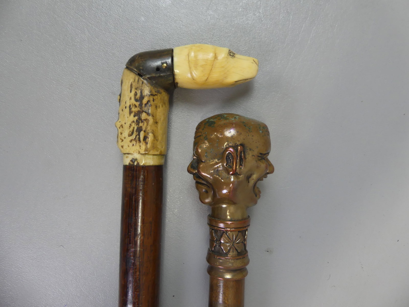 2 OLD CANES: DOG & MAN (1 of 4)