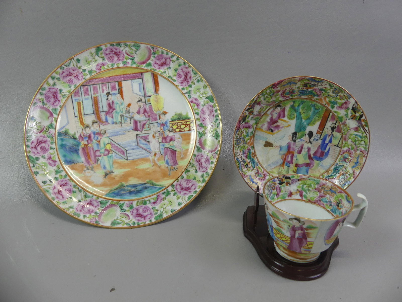 2 CHINESE ROSE MANDARIN ITEMS (1 of 1)