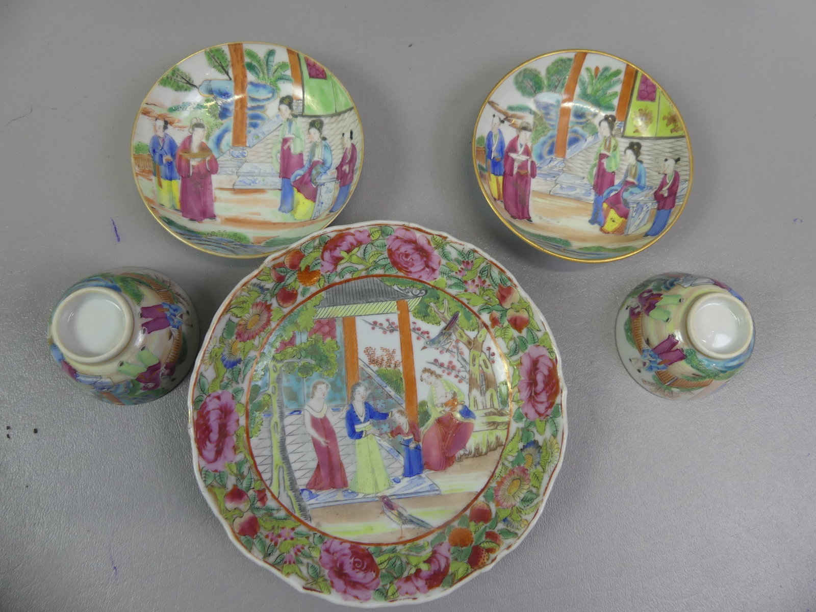 12 PCS. CHINESE TEA WARE - 2