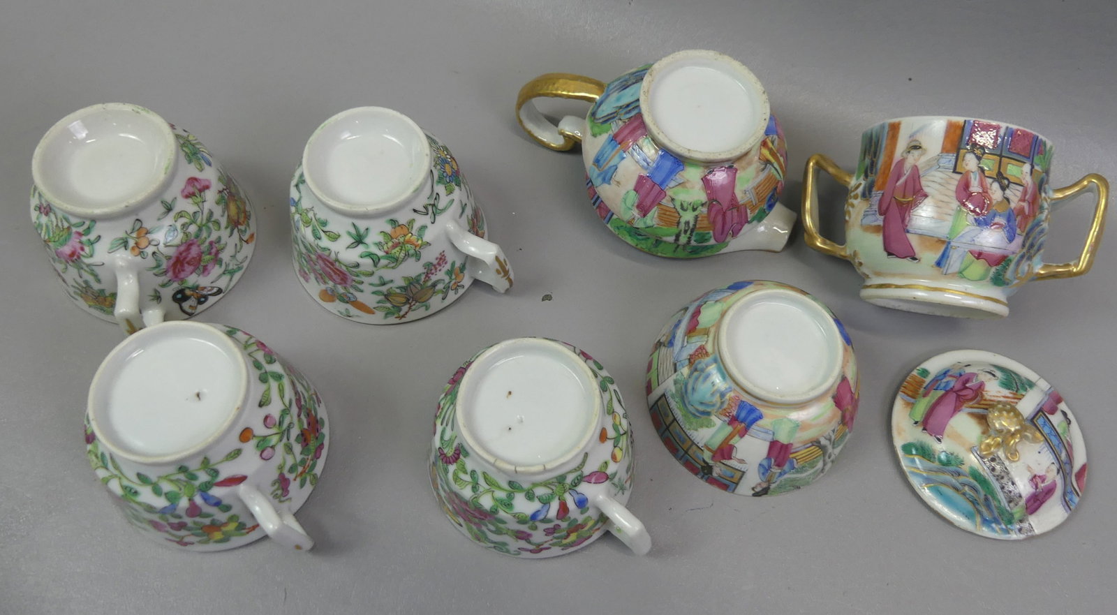 12 PCS. CHINESE TEA WARE - 3