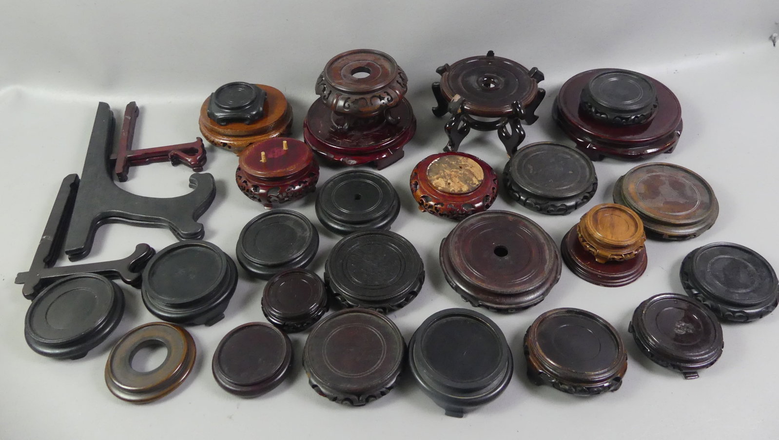 27 OLD WOOD ASIAN STANDS (1 of 2)