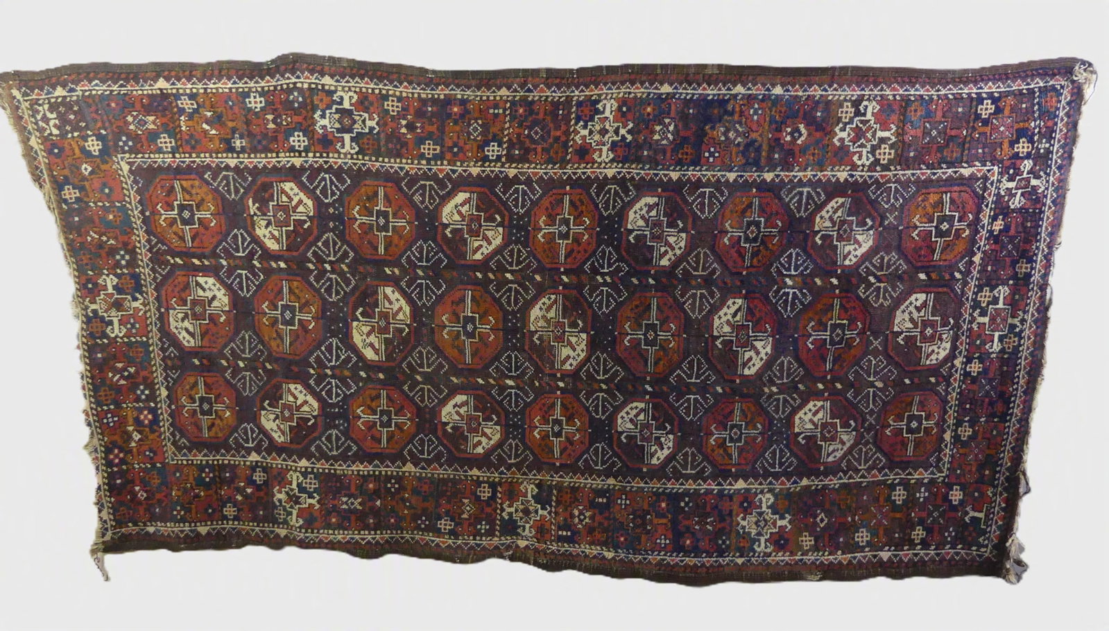 ANTIQUE KURDISH TRIBAL RUG (1 of 5)