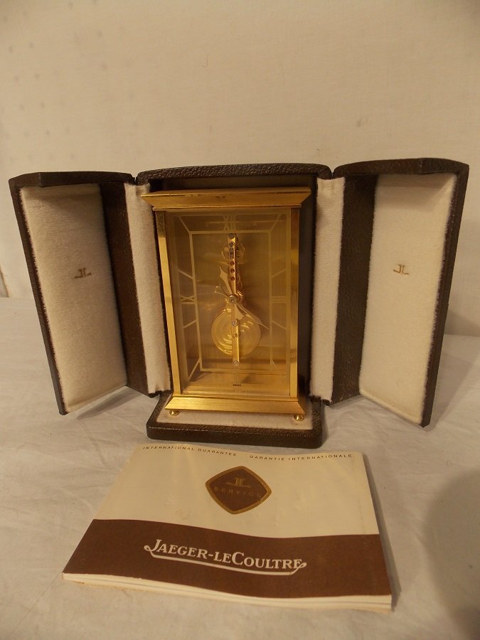 RARE JAEGER LECOULTRE 481 SKELETON CARRIAGE CLOCK Feb 12, 2017
