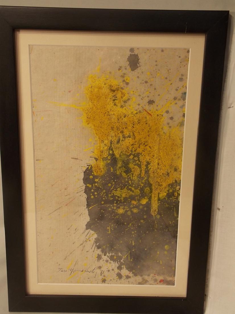 TARO YAMAMOTO 1971 ABSTRACT PAINTING (1 of 1)