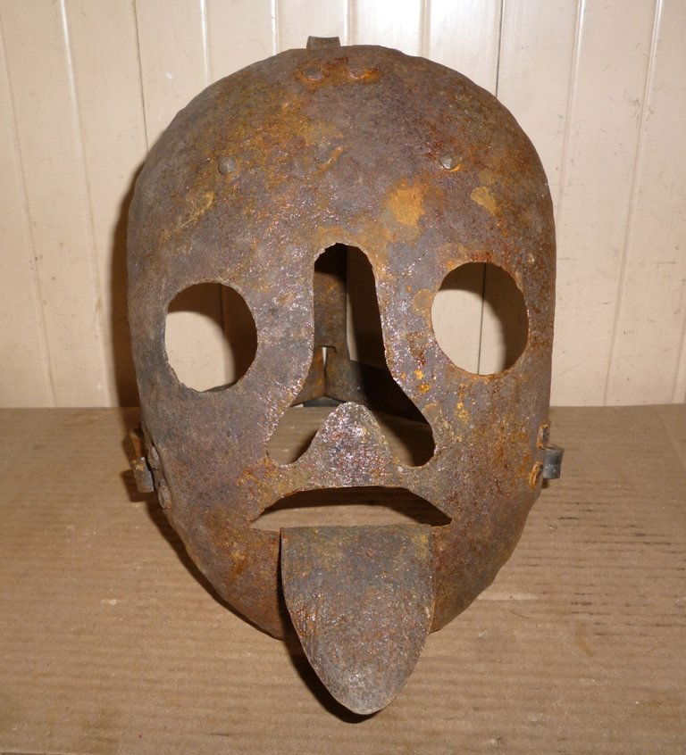 BRANK SCOLDS BRIDLE SHAME MASK HUMILIATION TORTURE IRON (1 of 9)